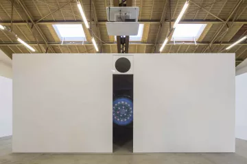 Installationsansicht der Arbeit THE HIDDEN GOD OF FULFILMENT.