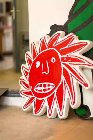 Aus einer Kinderzeichnung wurde ein reales Objekt.