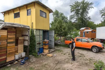 Christopher Mann in Leipzig Lindenau.