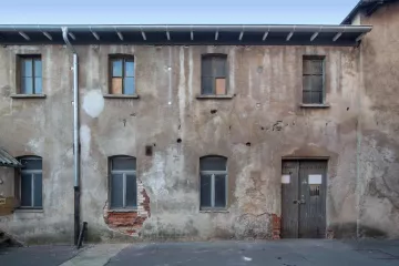 Aussenaufnahme eines Gebäudes im Tapenwerk.