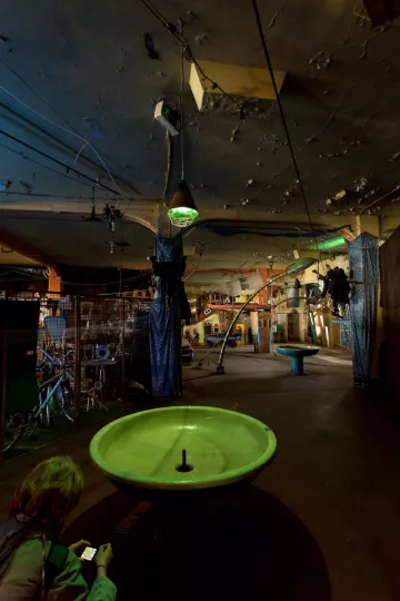 Blick in den hinteren Bereich des Bimbotowns.