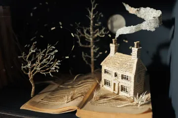 Künstlerische Inszenierung des Romans „Wuthering Heights“ von Emily Brontë