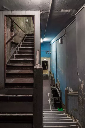 Hinter den Kulissen der Schaubühne in Leipzig Lindenau.