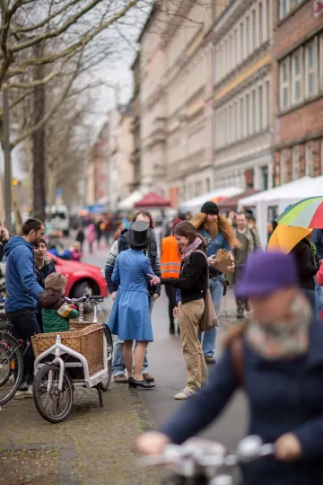 Der Flohmarkt mit dem Namen „Westpaket“ ist nur ein Teil der Gesamtveranstaltung „Westbesuch“.