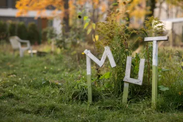 Mut zur Lücke, der Leitspruch des Nachbarschaftsgärten e.V., der für den Erhalt der Flächen in Leipzig Lindenau kämpfte.