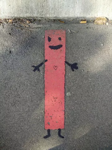 Streetart auf den Straßen von Leipzig Lindenau